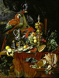 Still Life with Parrots